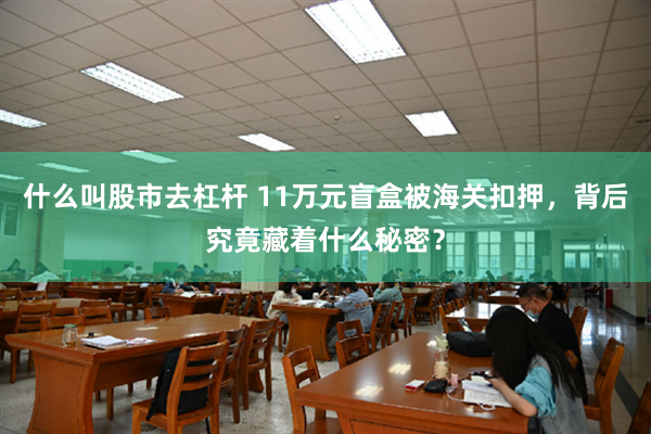 什么叫股市去杠杆 11万元盲盒被海关扣押，背后究竟藏着什么秘密？