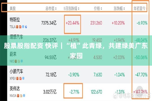股票股指配资 快评｜“植”此青绿，共建绿美广东家园