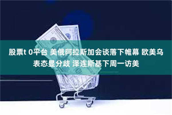 股票t 0平台 美俄阿拉斯加会谈落下帷幕 欧美乌表态显分歧 泽连斯基下周一访美